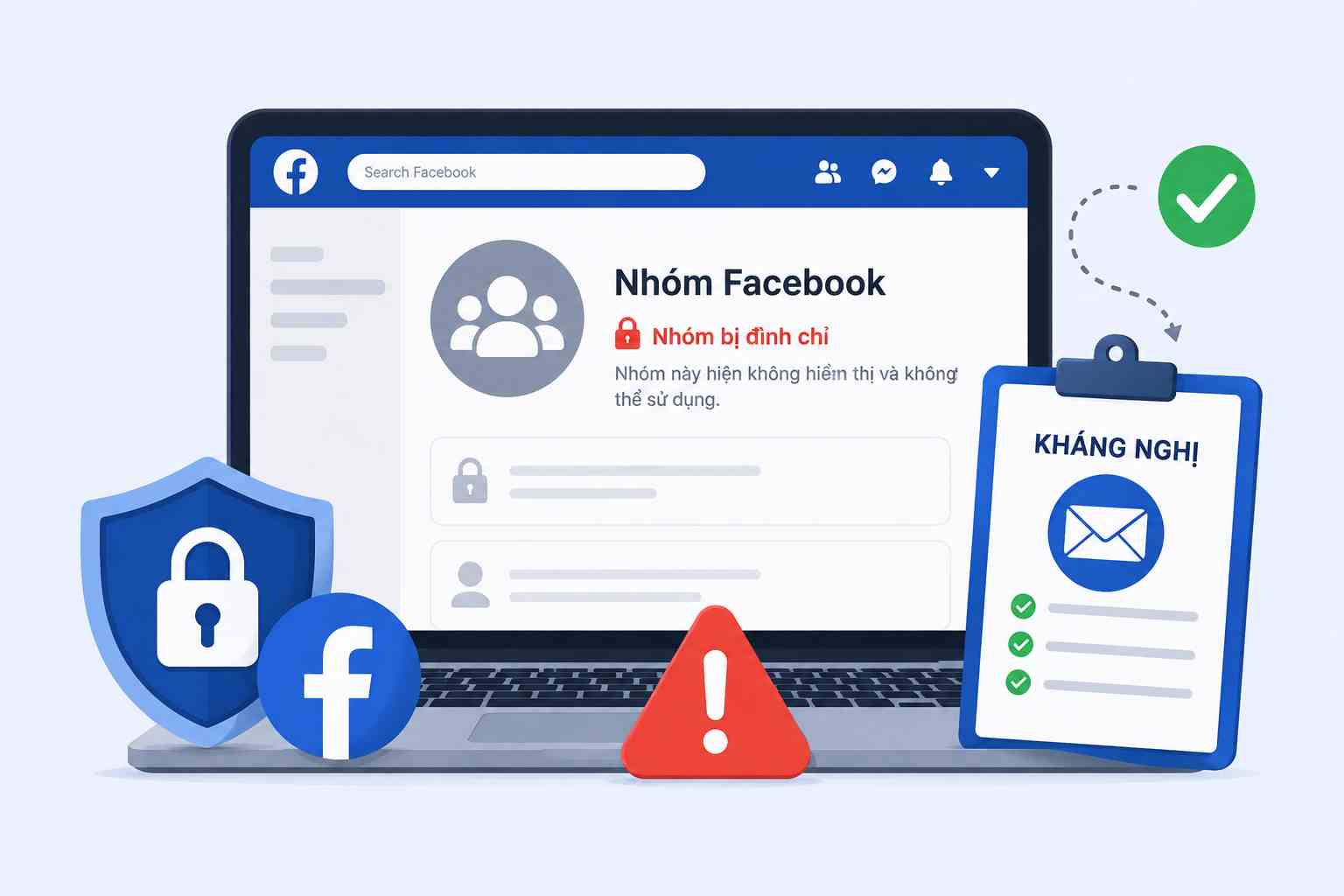 Cách Khôi Phục Nhóm Bị Đình Chỉ
