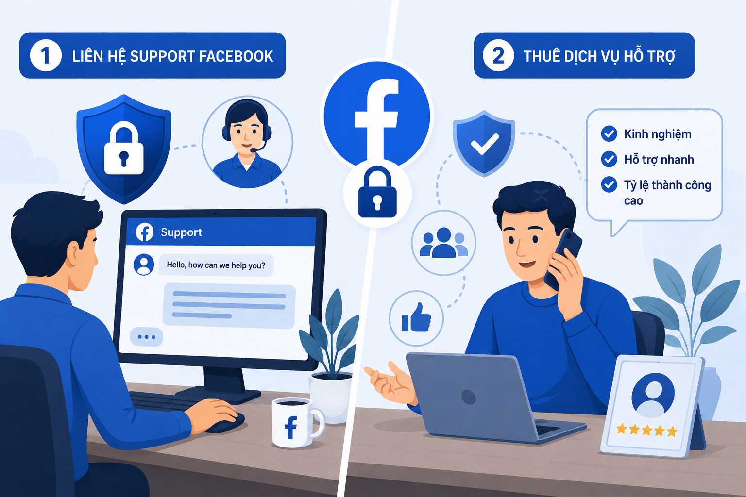 Cách mở khóa Facebook bị khóa vĩnh viễn